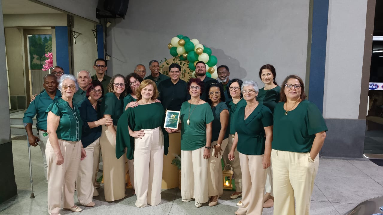 Integrantes do Conjunto “Louvores de Cristo”