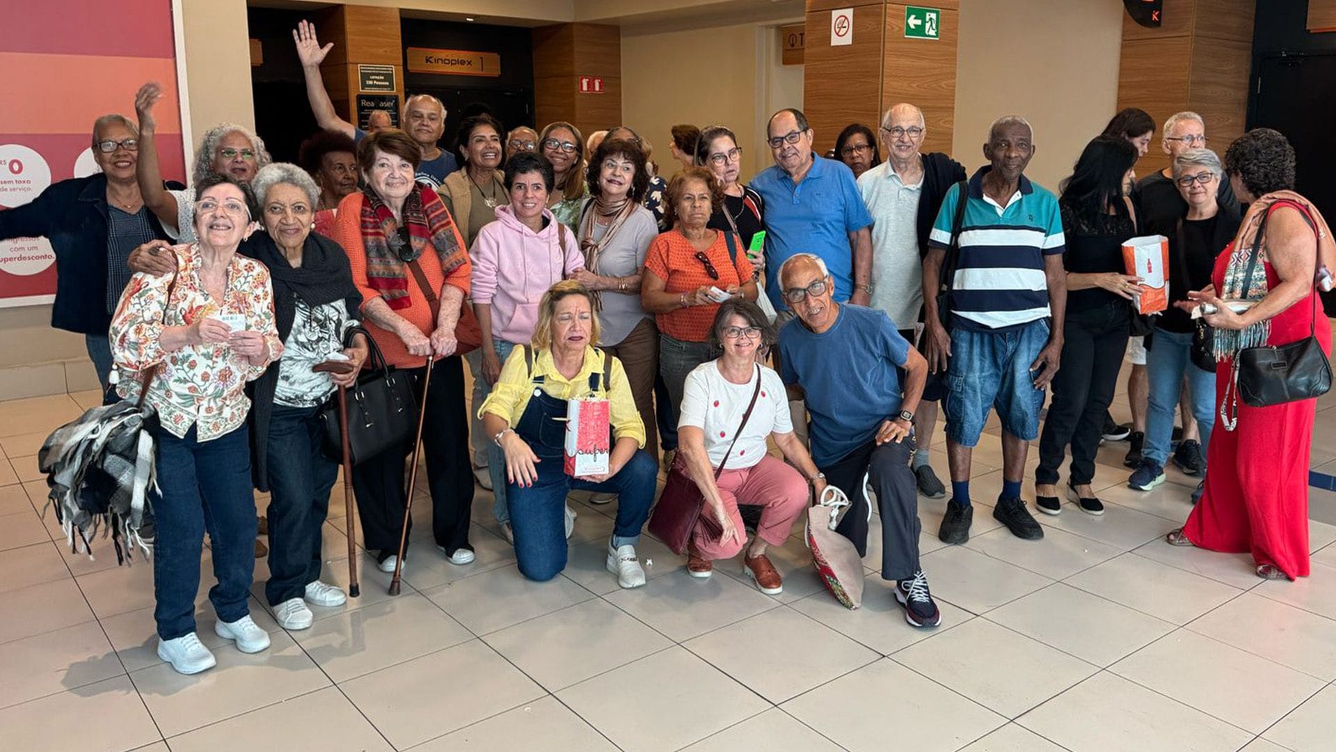 Pedras Vivas em ida ao cinema